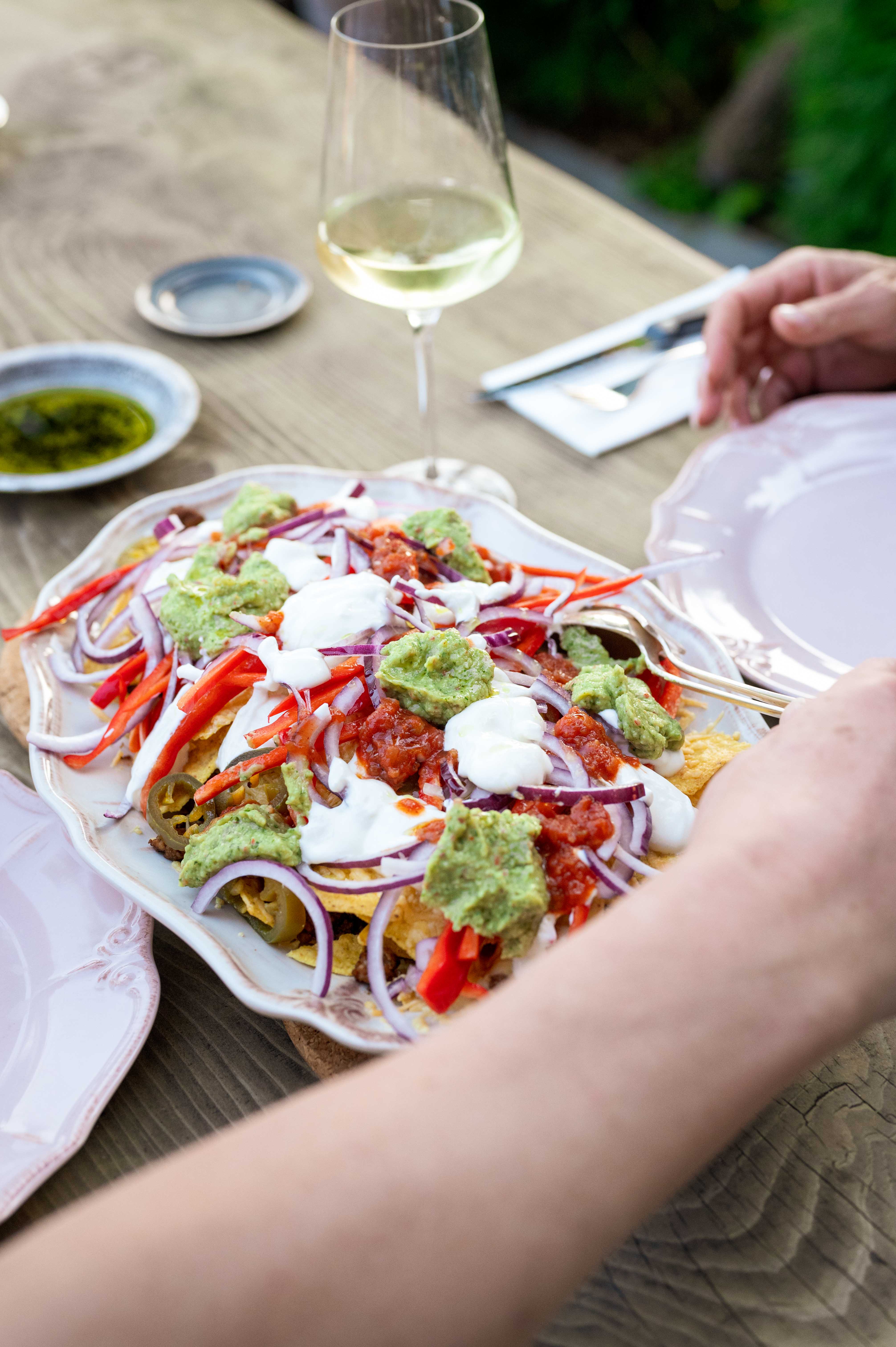 Image of Snelle Mexicaanse Taco Salade met Nacho Chips